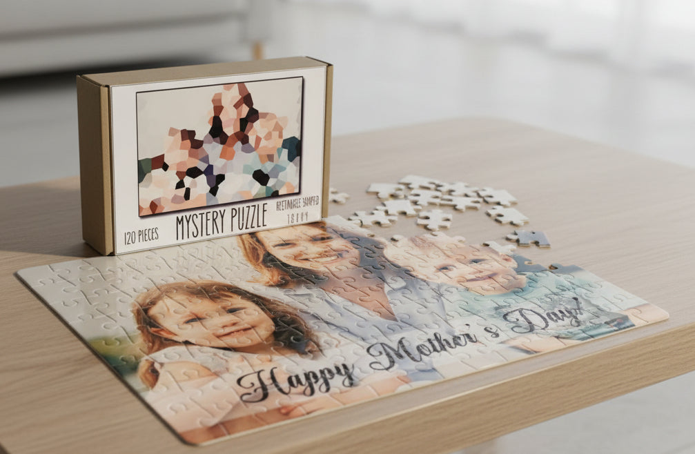 Mystery Puzzle with Custom Photo