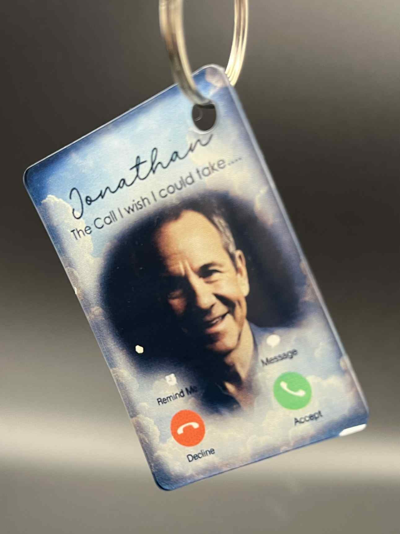 The Call Memorial Keychain