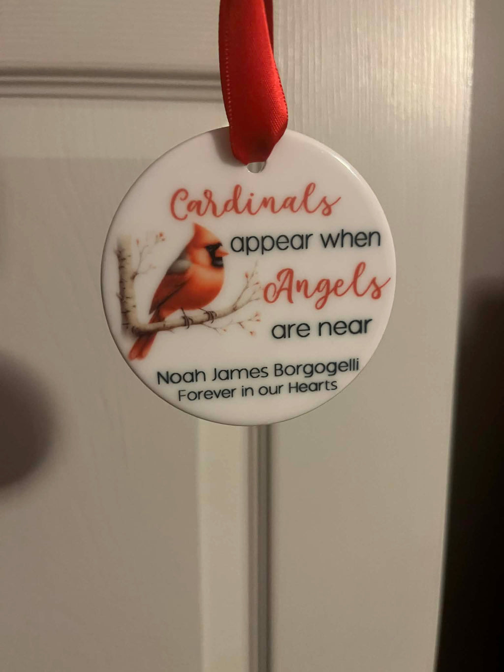 Cardinals Appear Ornament