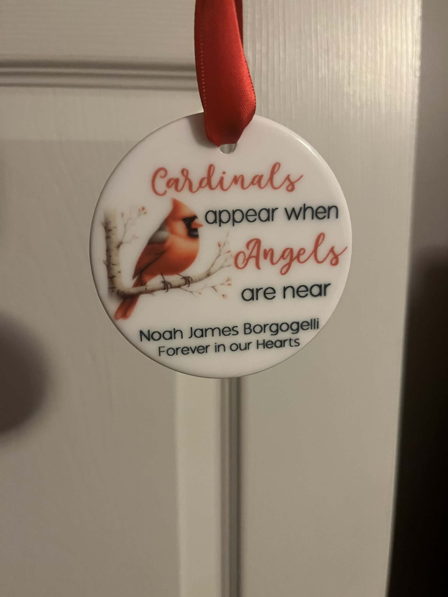 Cardinals Appear Ornament