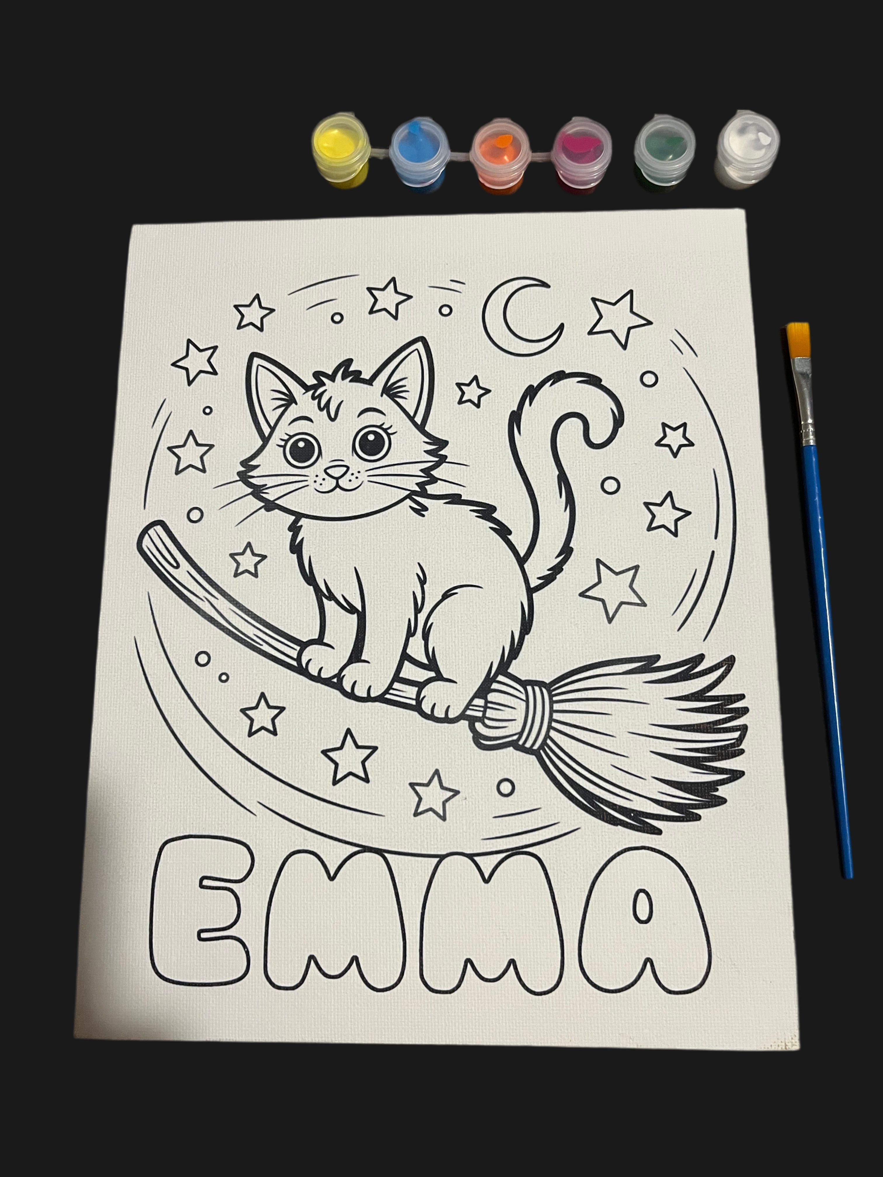 Halloween personalized paint pack
