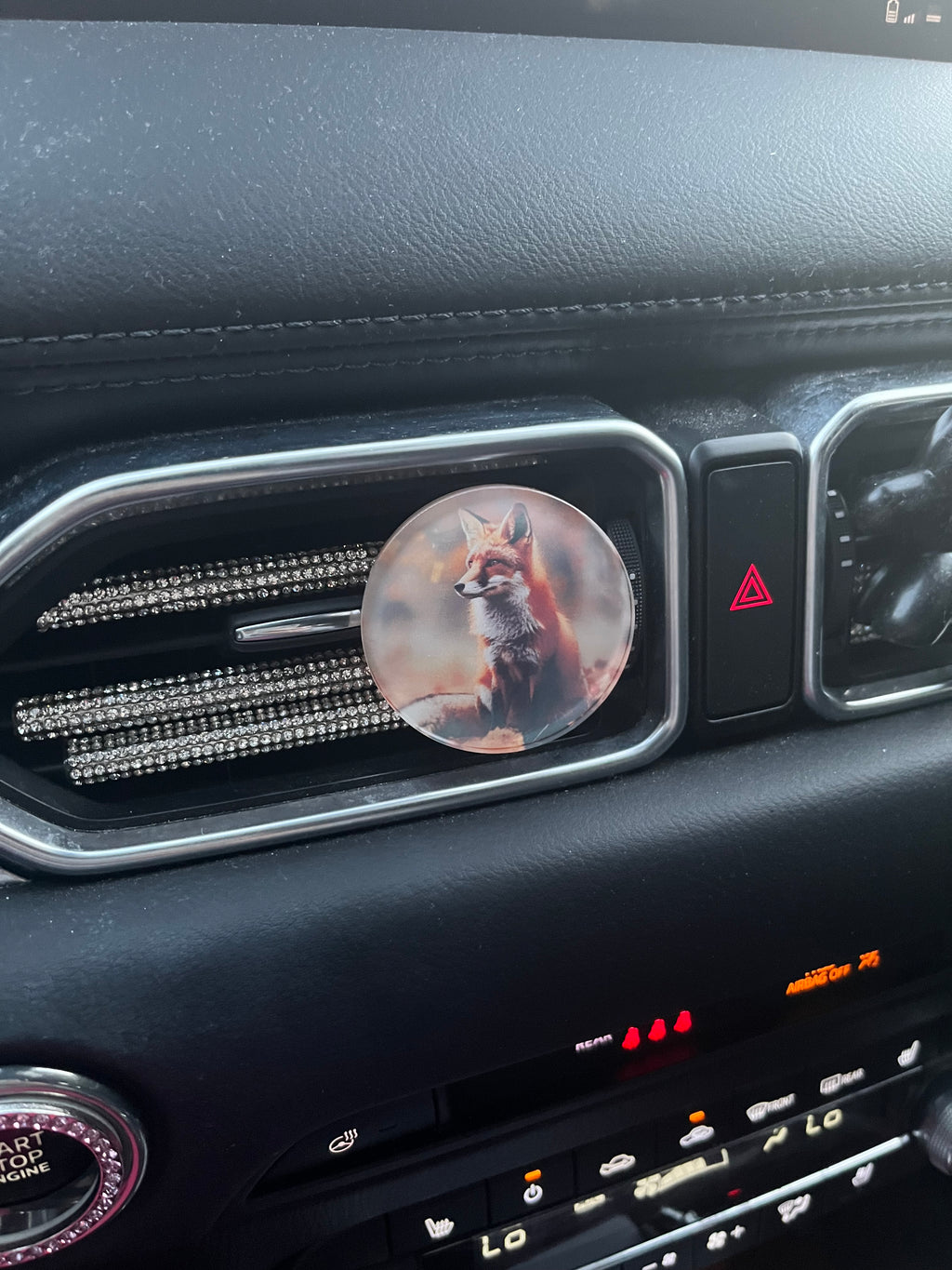 Car vent clip air freshener