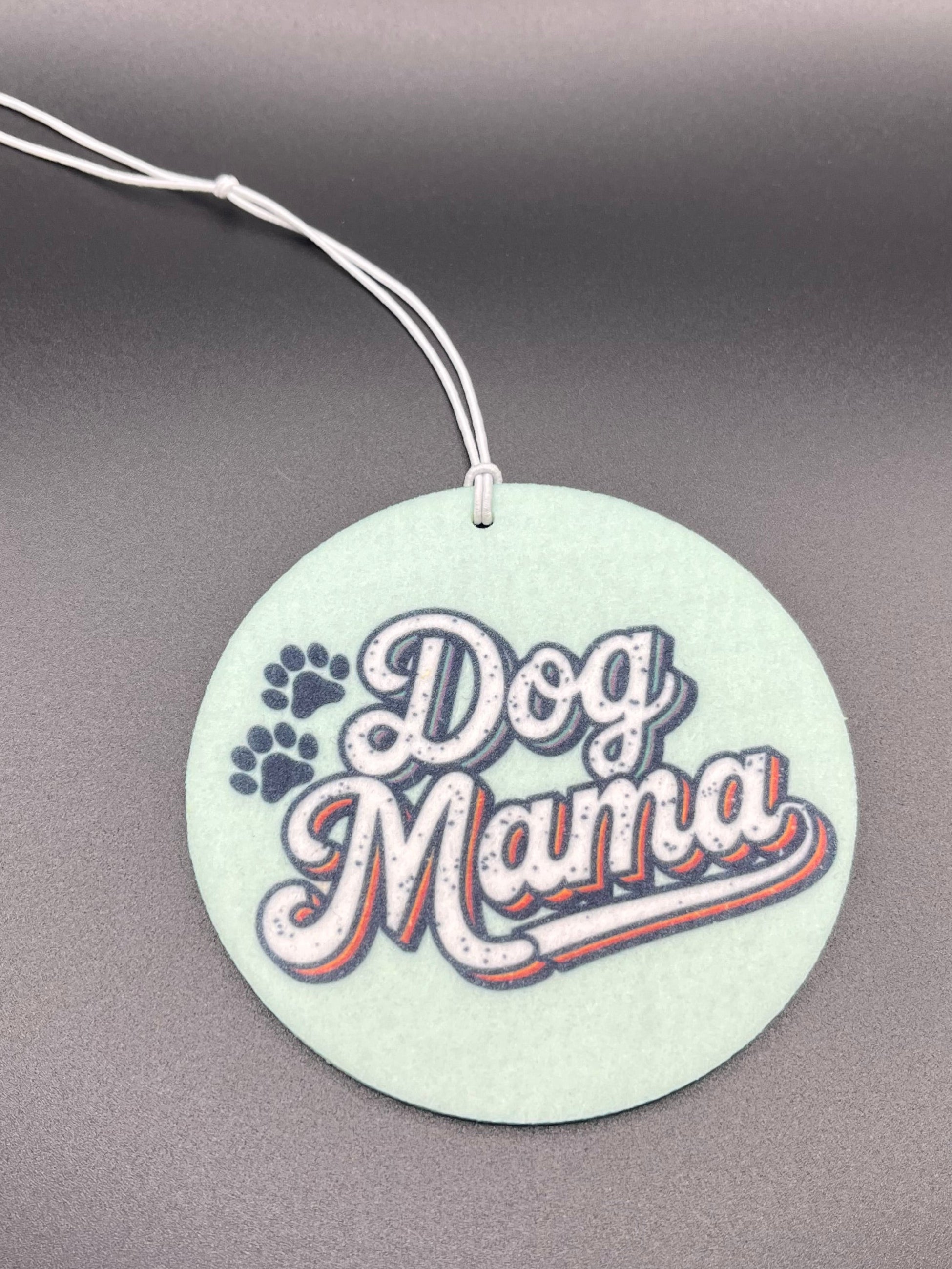 Dog mama car coaster and air freshener set