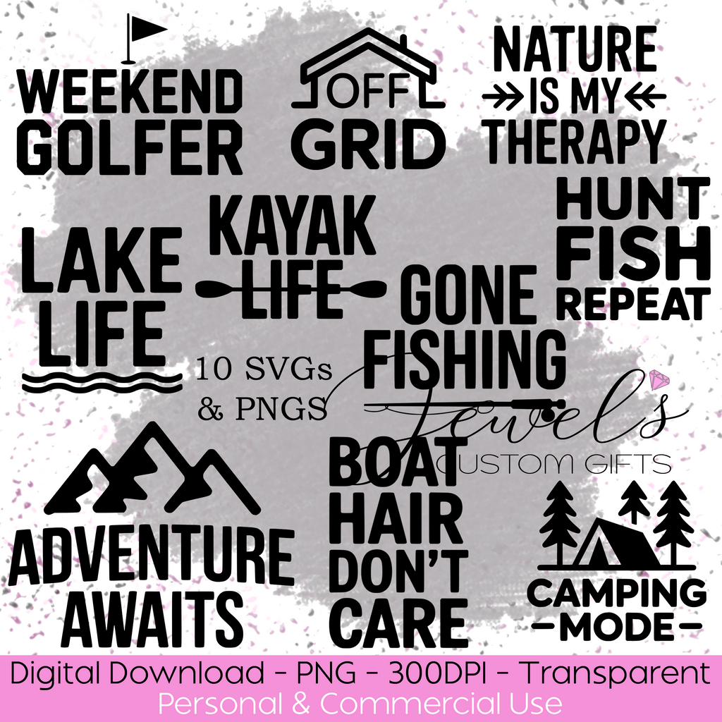 Hobbies SVG Bundle