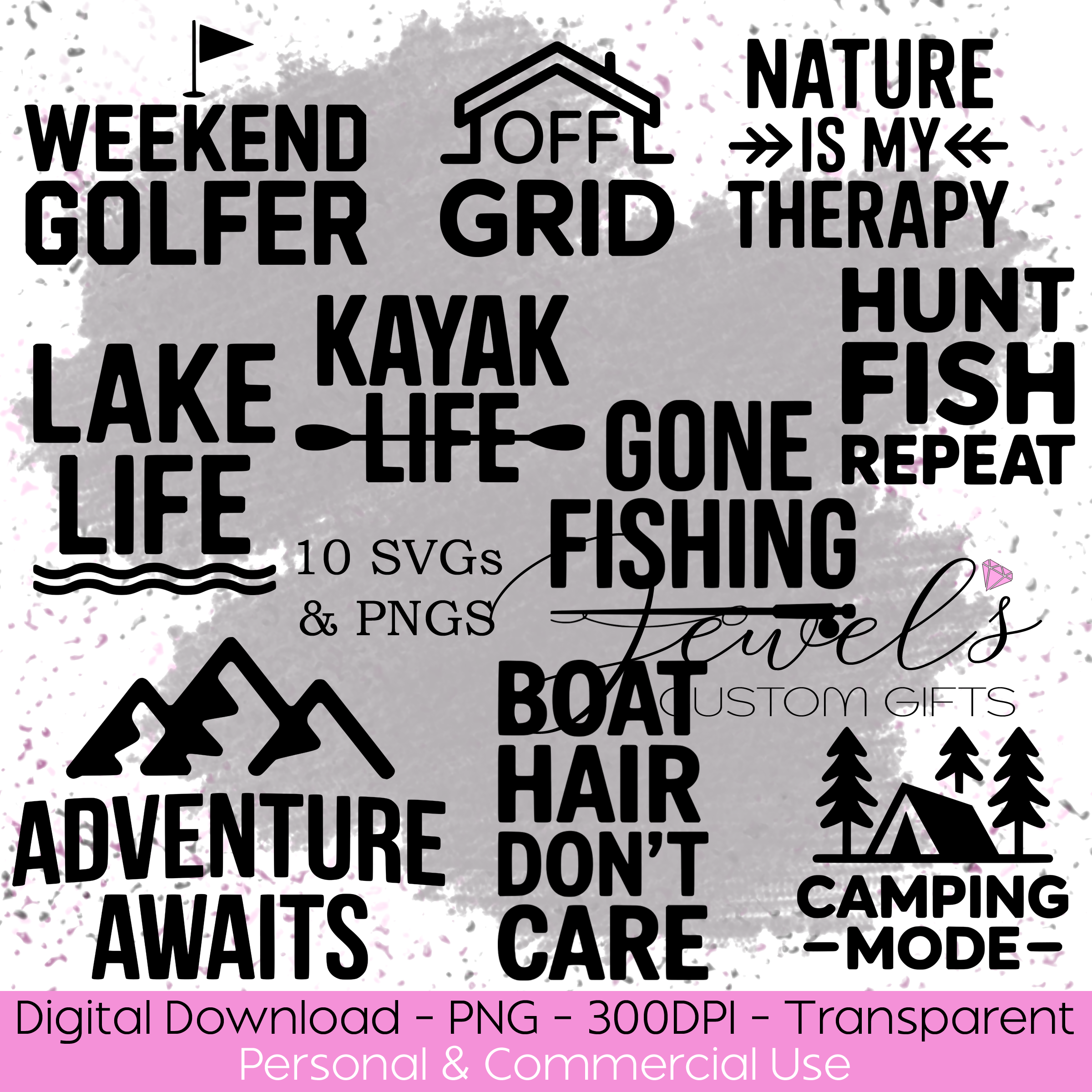 Hobbies SVG Bundle