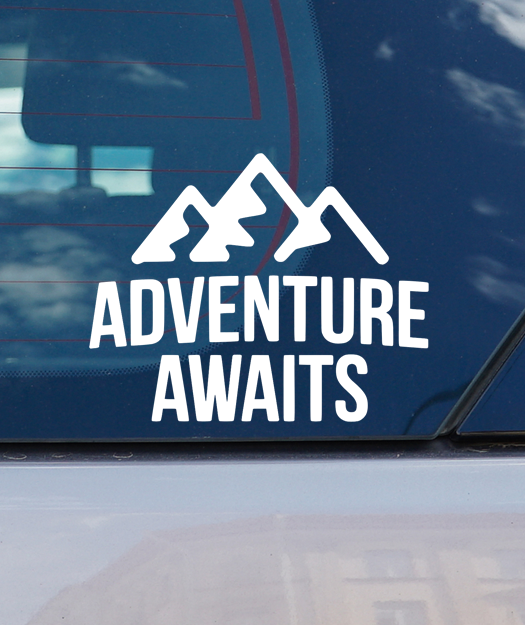 Adventure Awaits Viny Decal