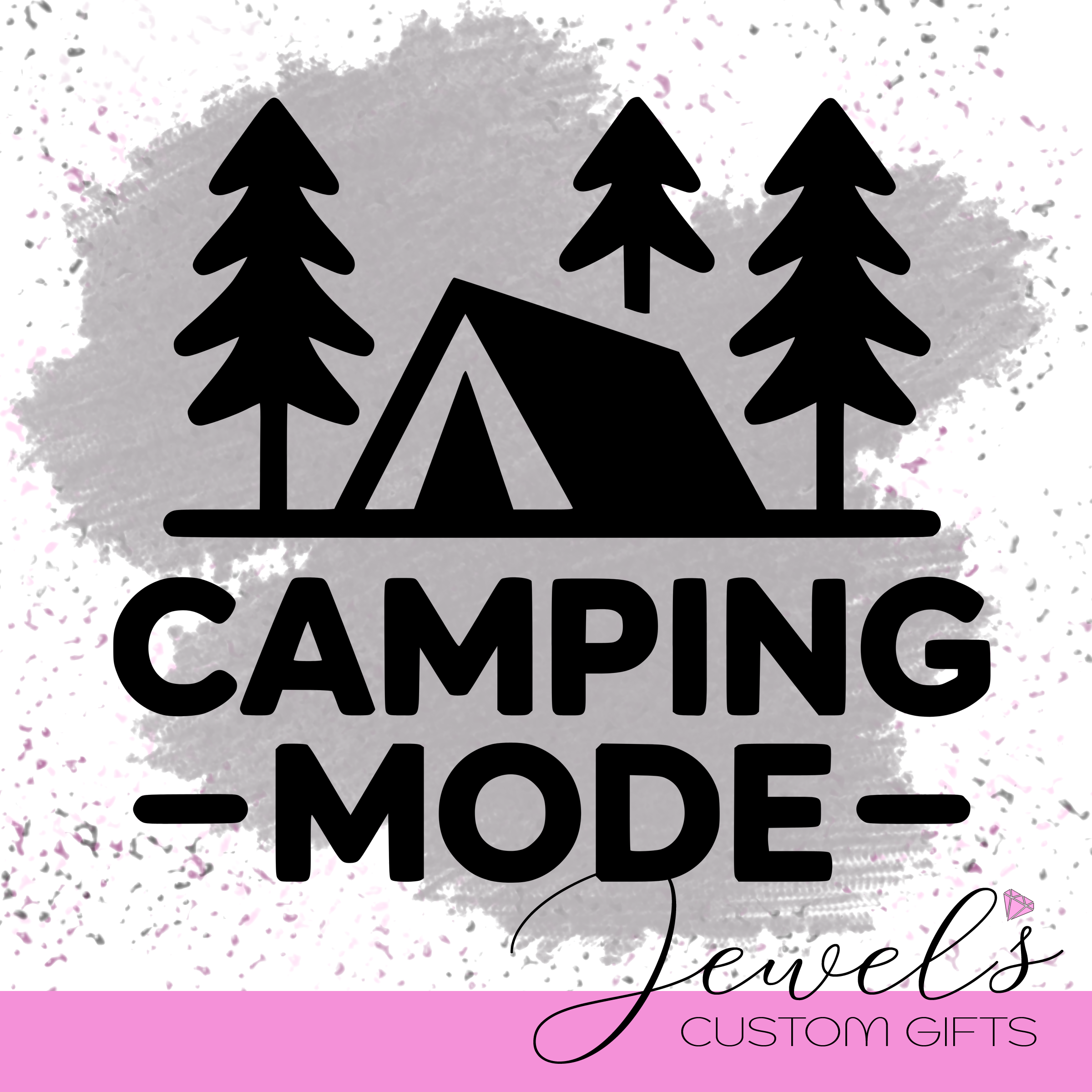 Camping Mode Vinyl Decal