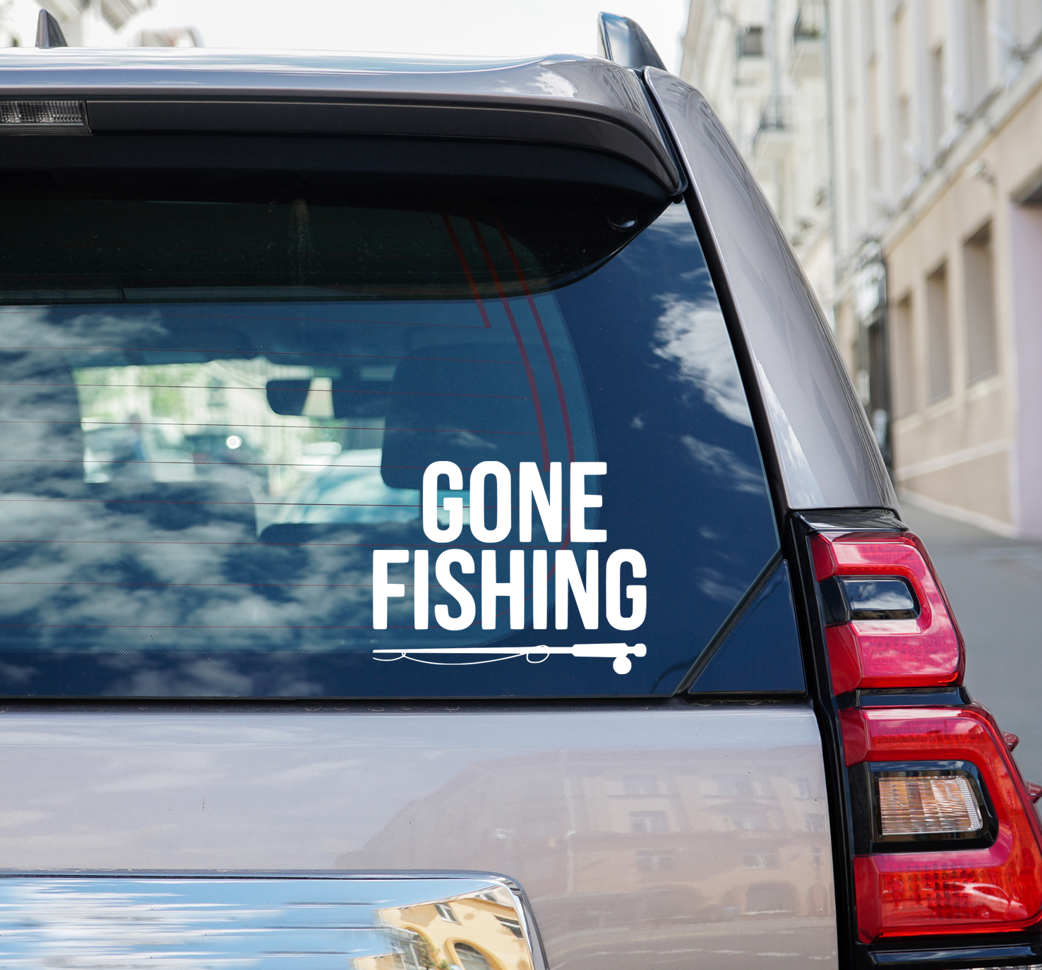 Gone FIshing Vinyl Decal