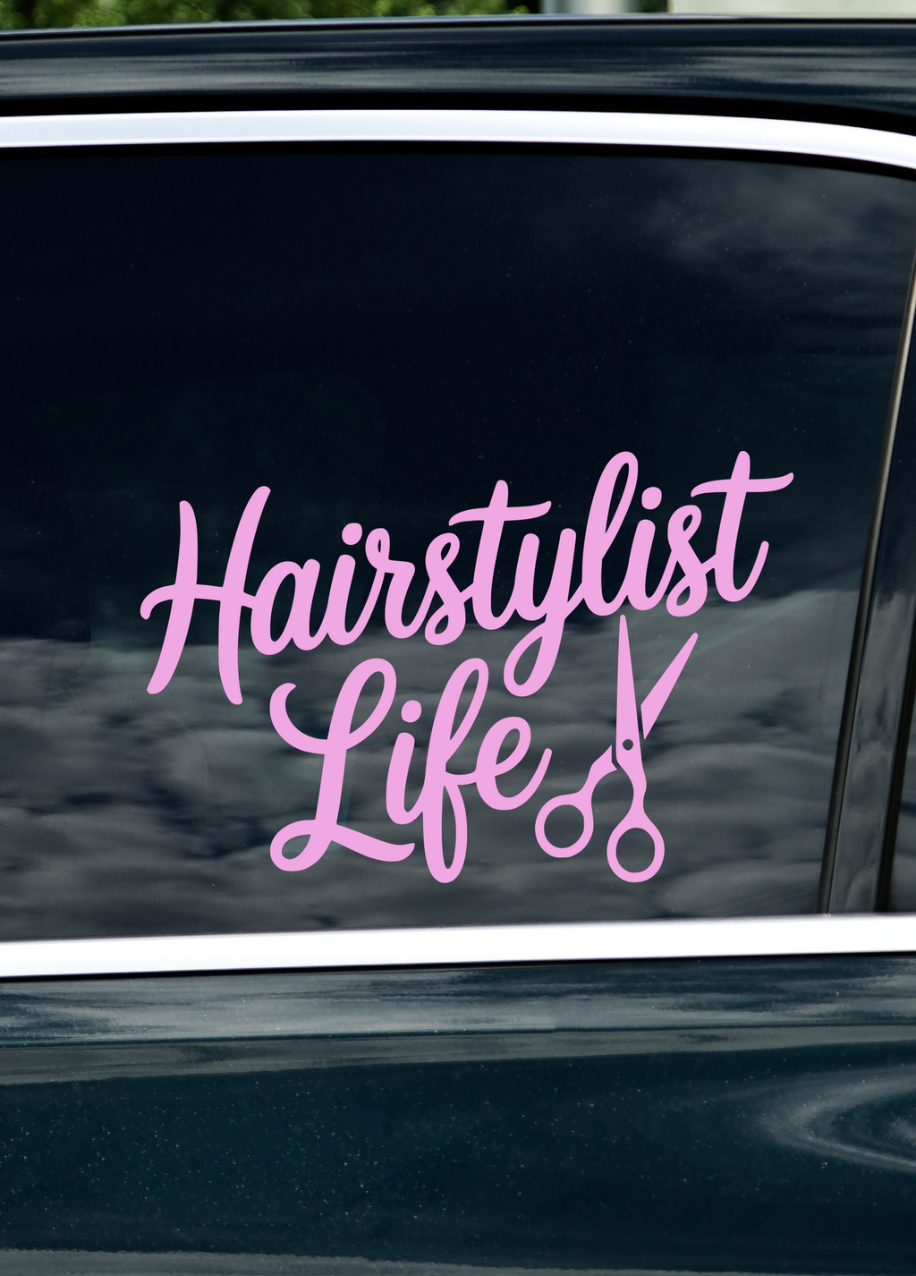 Hairstylist Life Vinyl Decal