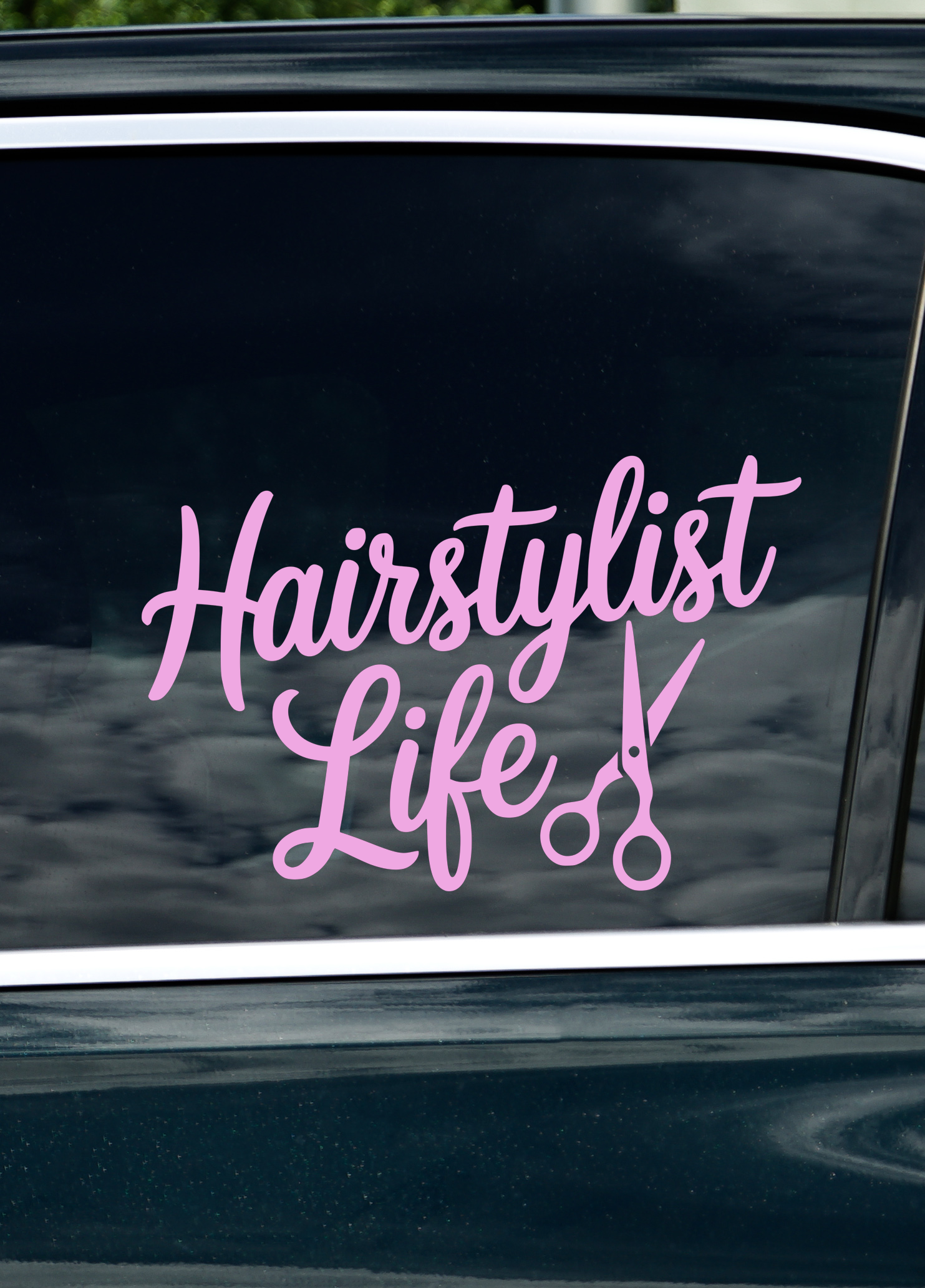 Hairstylist Life Vinyl Decal