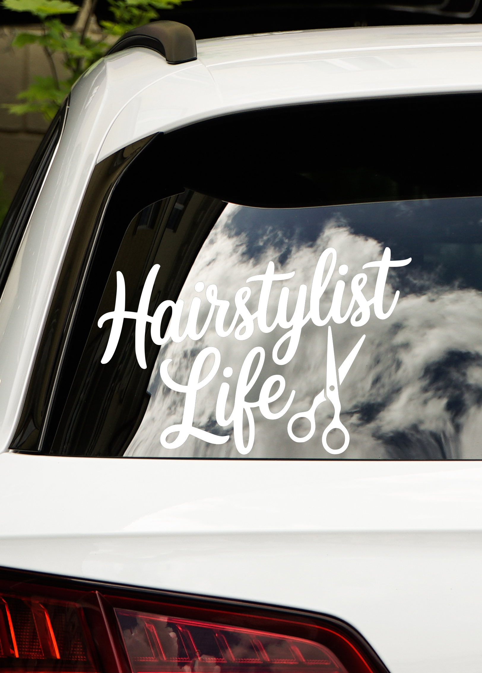 Hairstylist Life Vinyl Decal