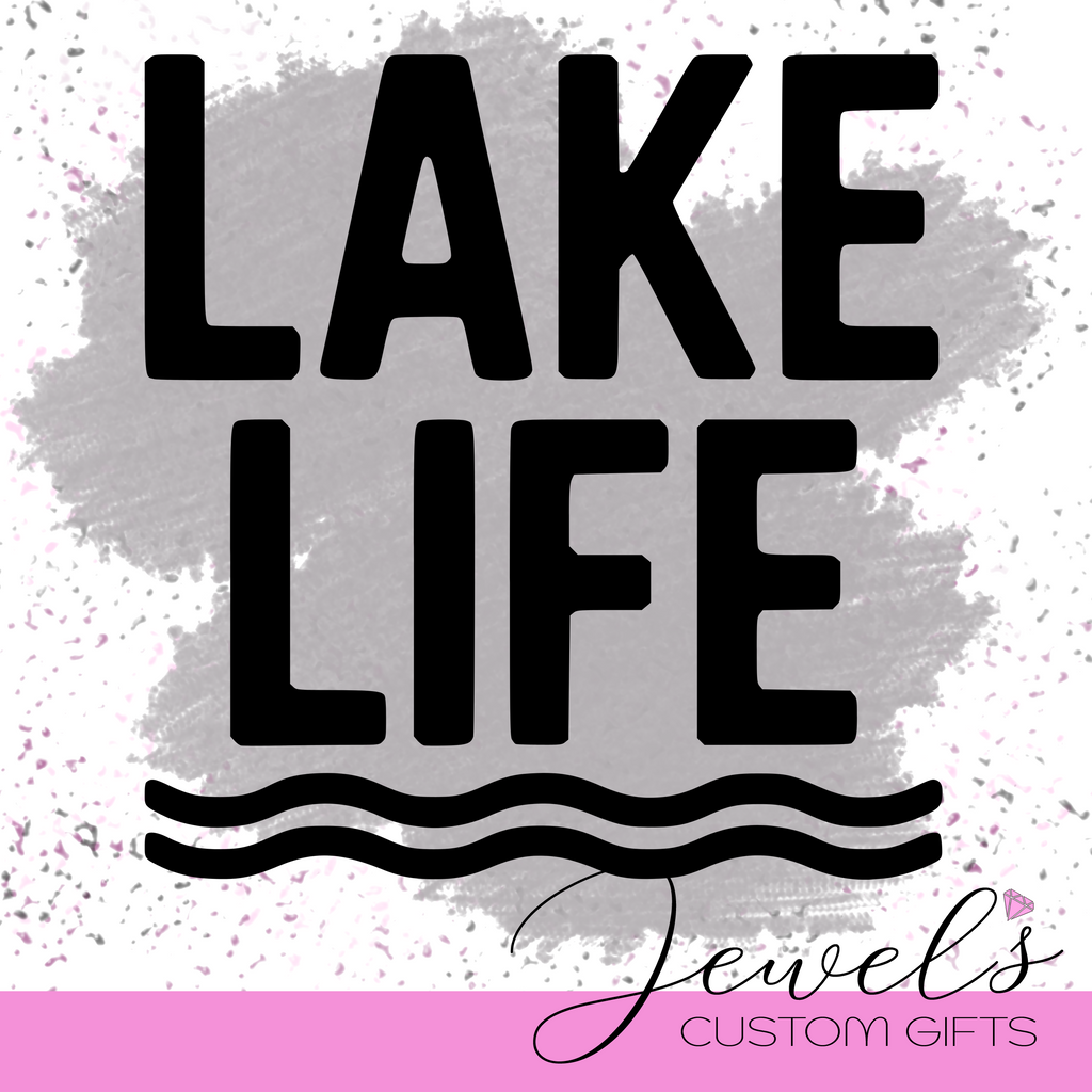Lake Life Vinyl Decal