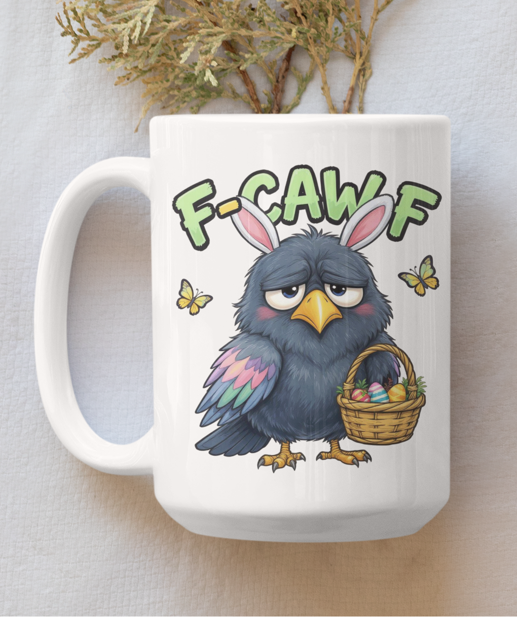 F-Caw-F Easter Mug