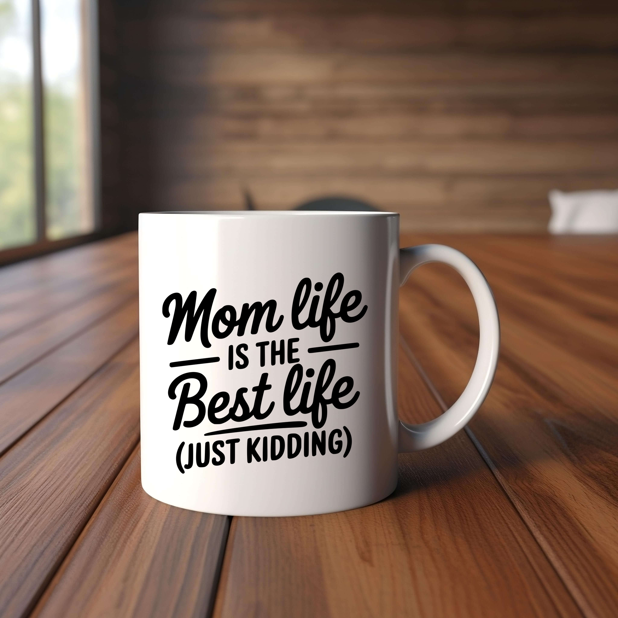 Mom life is the best life Vinyl Decal