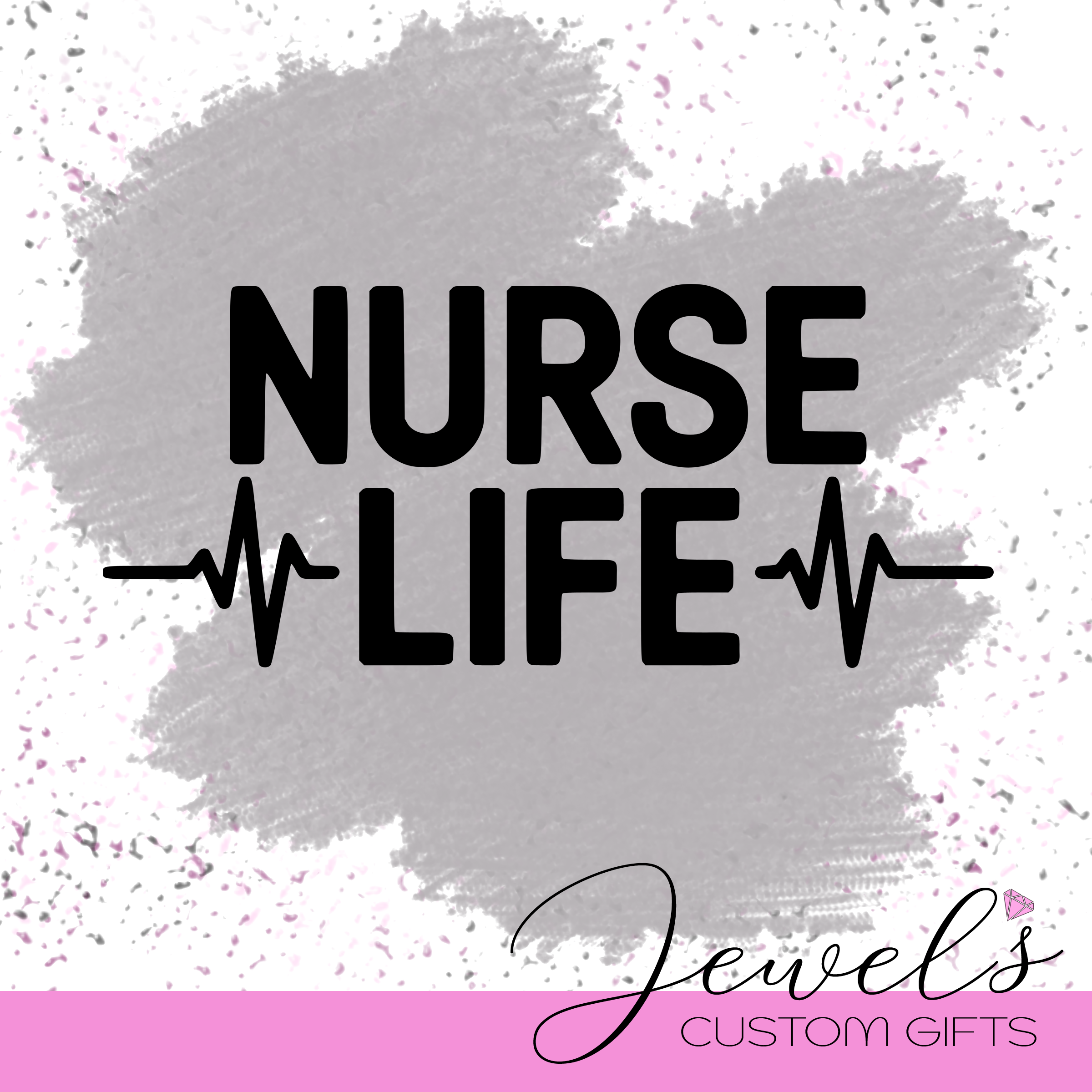 Nurse Life Vinyl Decal