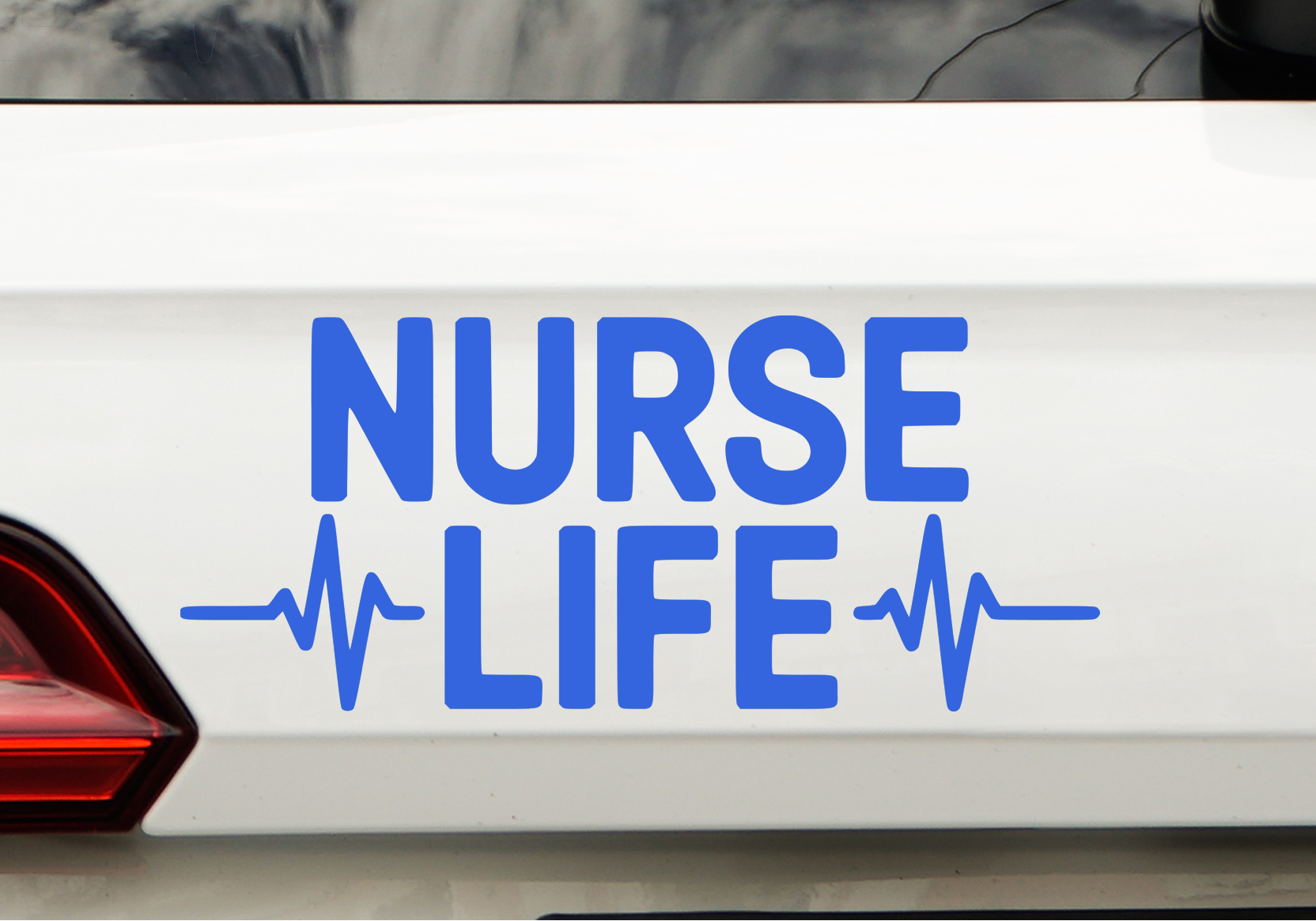 Nurse Life Vinyl Decal