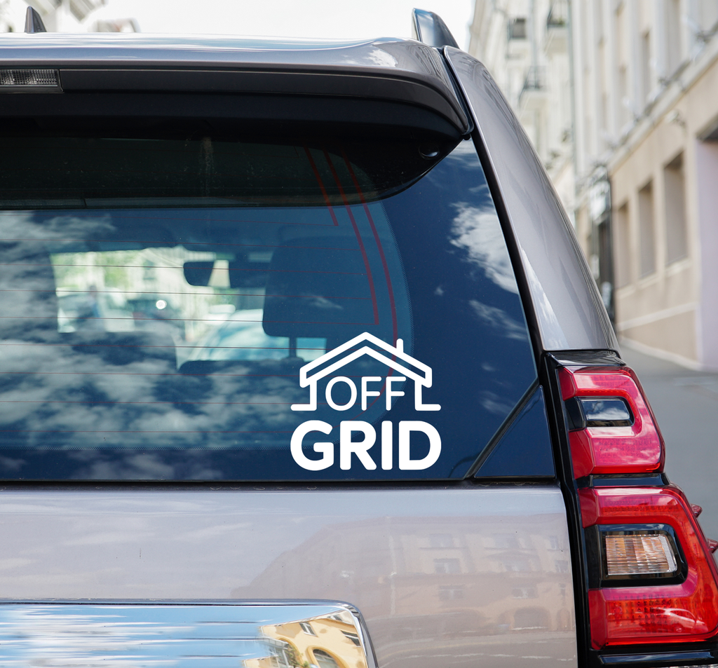 Off Grid VInyl Decal
